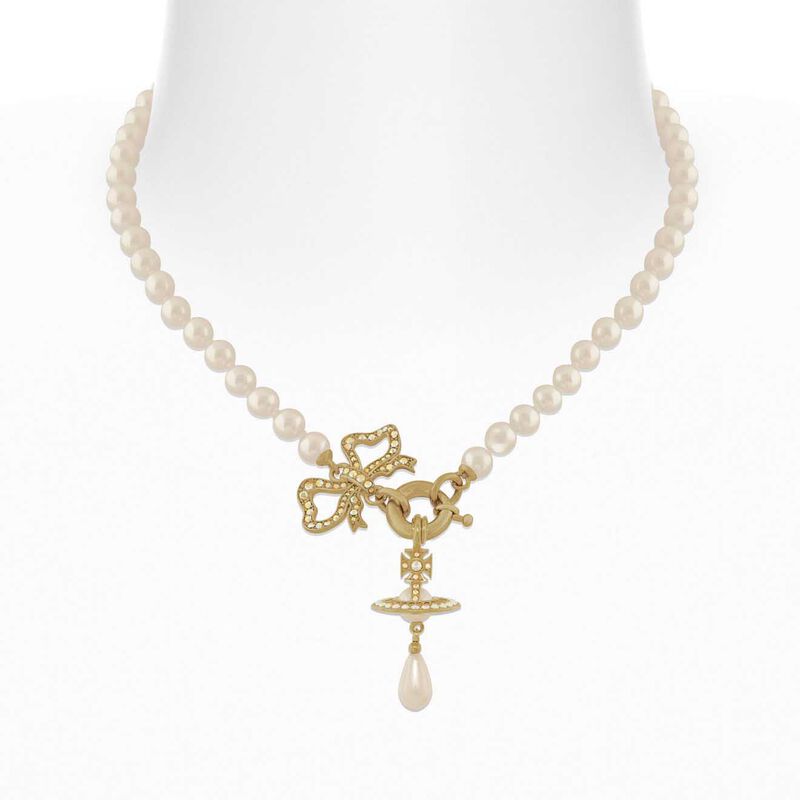 Vivienne Westwood Rigoberta Pearl Necklace image number 1